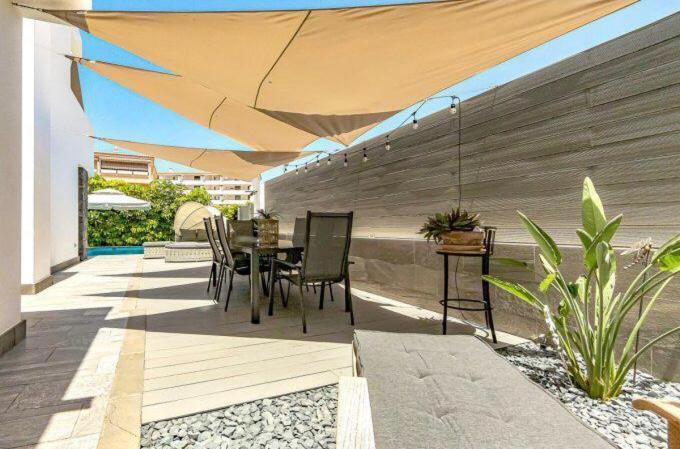 Luxury Villa Tropical Private Heated Pool Лос-Крістіанос Екстер'єр фото